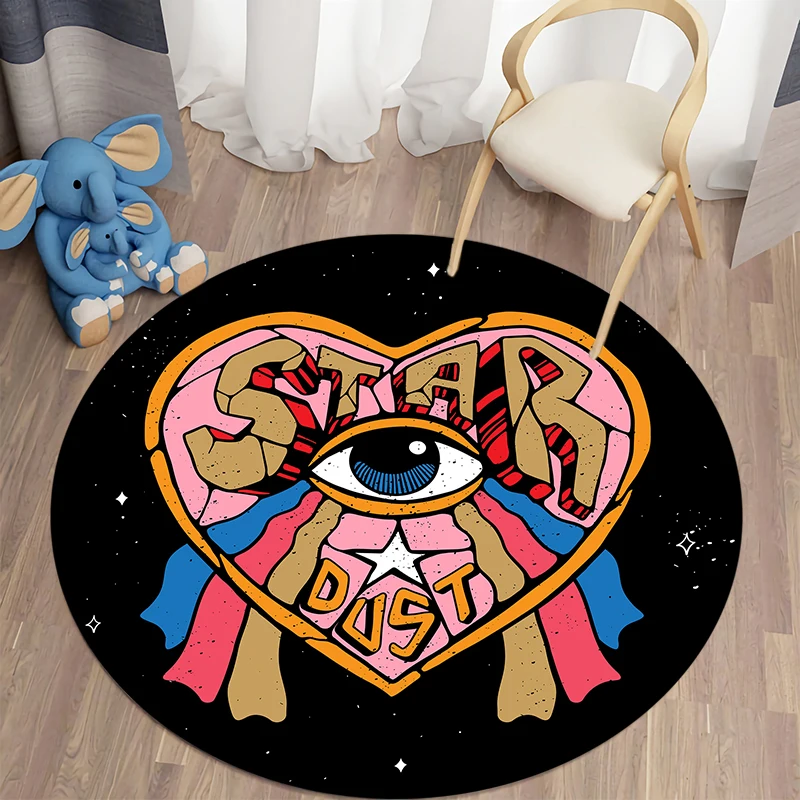 Living room round carpet with strange patterns room decorative carpet Pet sleeping blanket Camping mat Yoga cushion cute rug
Living room round carpet with strange patterns room decorative carpet Pet sleeping blanket Camping mat Yoga cushion cute rug