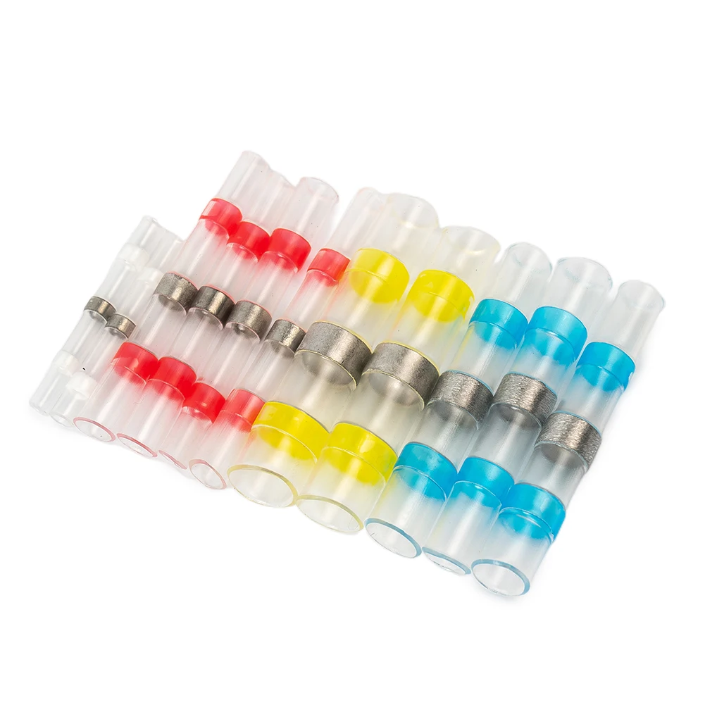 50PCS Heat Shrinkable Tube Kit Solderstick Waterproof Solder Wire Cable Connector Kit Insulated Welding Sleeve Welding Ring
50PCS Heat Shrinkable Tube Kit Solderstick Waterproof Solder Wire Cable Connector Kit Insulated Welding Sleeve Welding Ring