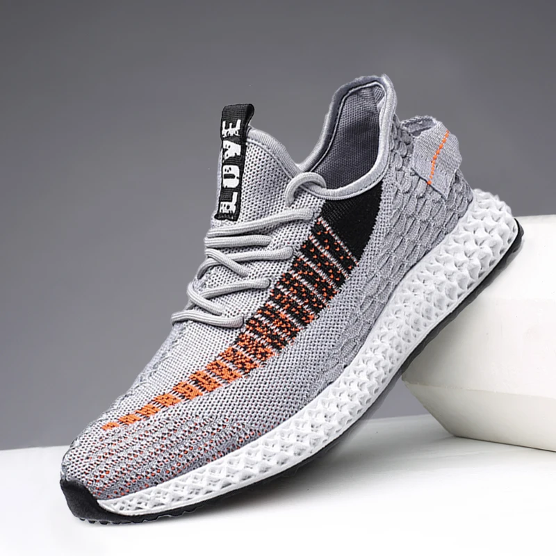 Trendy Men Shoes Sneakers Summer Fly Woven Male Sneaker Mesh Breathable Man Casual Shoes Outdoor Vulcanized Sports Shoe
Trendy Men Shoes Sneakers Summer Fly Woven Male Sneaker Mesh Breathable Man Casual Shoes Outdoor Vulcanized Sports Shoe