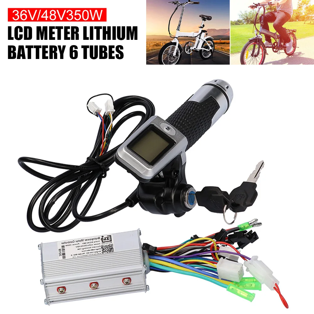 36V/48V 350W Brushless Controller Kit with Throttle Grip Keys for Electric Bicycle E-Bike Scooter Brushless Controller Part
36V/48V 350W Brushless Controller Kit with Throttle Grip Keys for Electric Bicycle E-Bike Scooter Brushless Controller Part