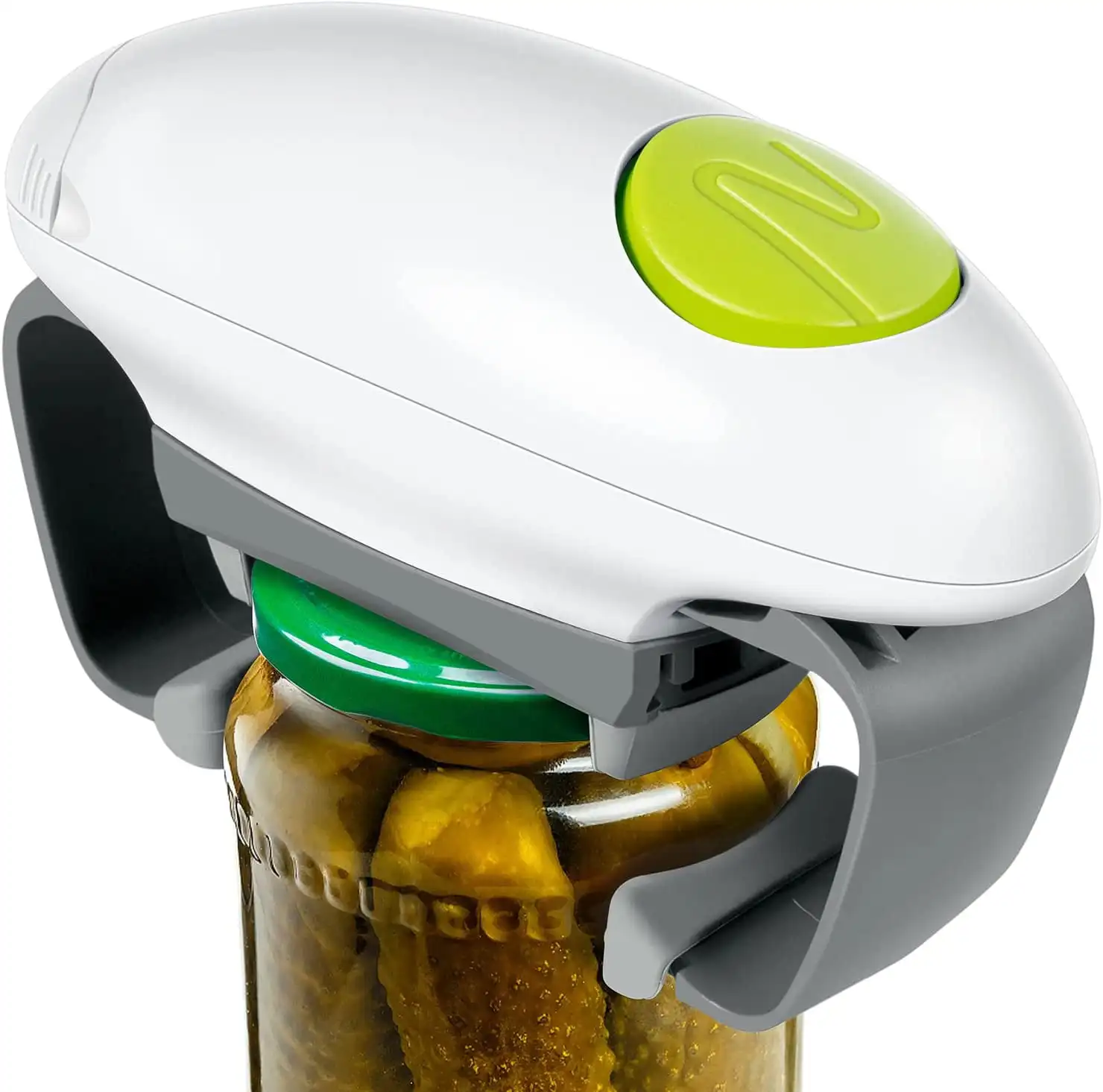 Jar Opener,Restaurant Can Opener,Smooth Edge Automatic Jar Opener Battery Powered Hands Free Can Opening Tool Kitchen Gadget Bot
Jar Opener,Restaurant Can Opener,Smooth Edge Automatic Jar Opener Battery Powered Hands Free Can Opening Tool Kitchen Gadget Bot