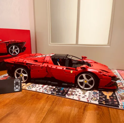 in stock 3778PCS Technical Ferraried Daytona SP3 42143 Supercar Model Building Block Toys For Boys Girls Birthday Gift
in stock 3778PCS Technical Ferraried Daytona SP3 42143 Supercar Model Building Block Toys For Boys Girls Birthday Gift