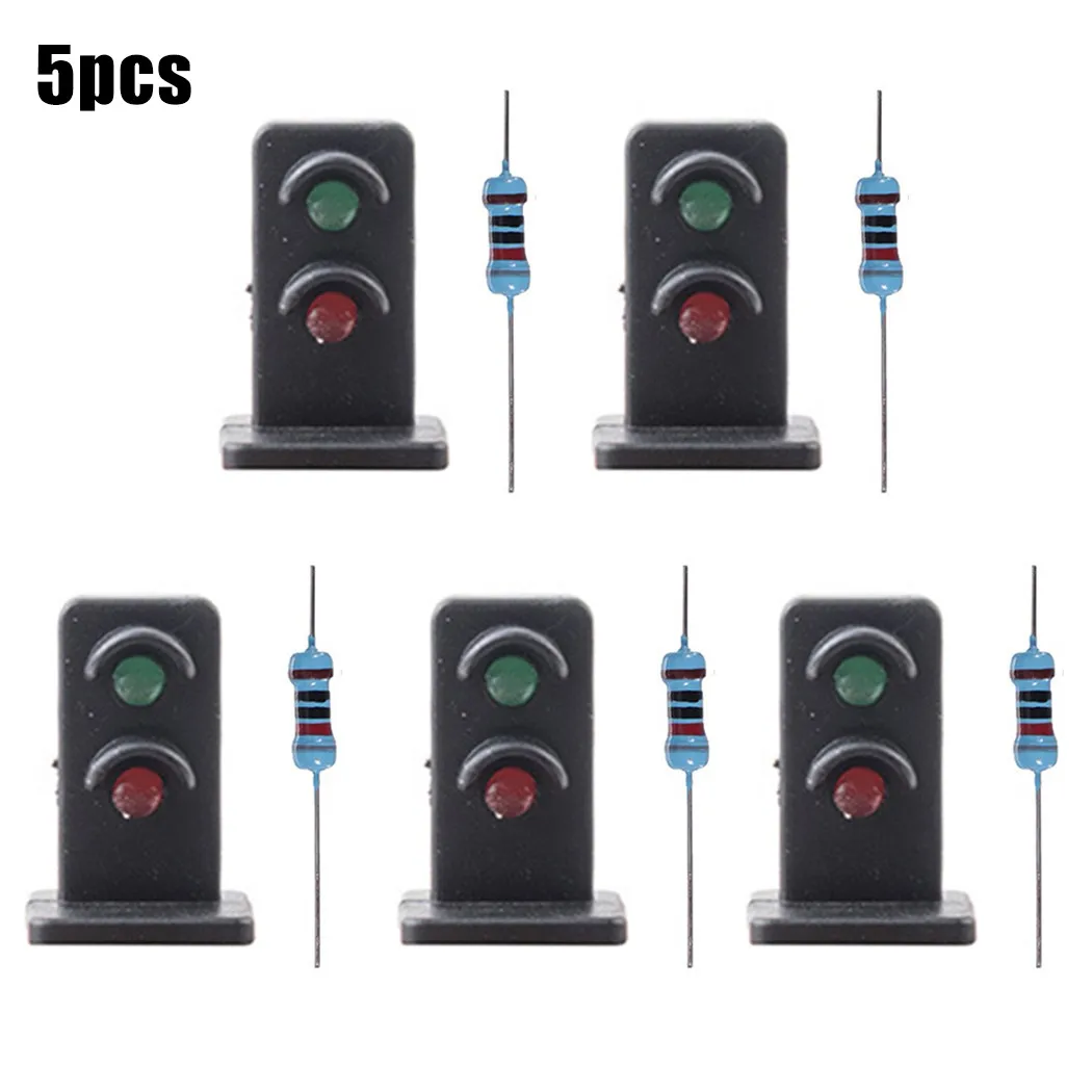 5 Pcs OO HO Gauge 20mm LEDs Made Green/Red Dwarf Signals 2 Aspects Sand Table Model Materials Portable Lighting
5 Pcs OO HO Gauge 20mm LEDs Made Green/Red Dwarf Signals 2 Aspects Sand Table Model Materials Portable Lighting