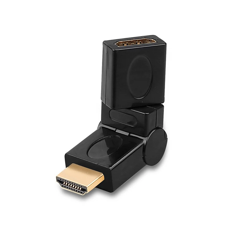 1 шт. адаптер HDMI штекер-гнездо Поворот на 360 градусов HDMI штекер-HDMI гнездовой адаптер
1 шт. адаптер HDMI штекер-гнездо Поворот на 360 градусов HDMI штекер-HDMI гнездовой адаптер