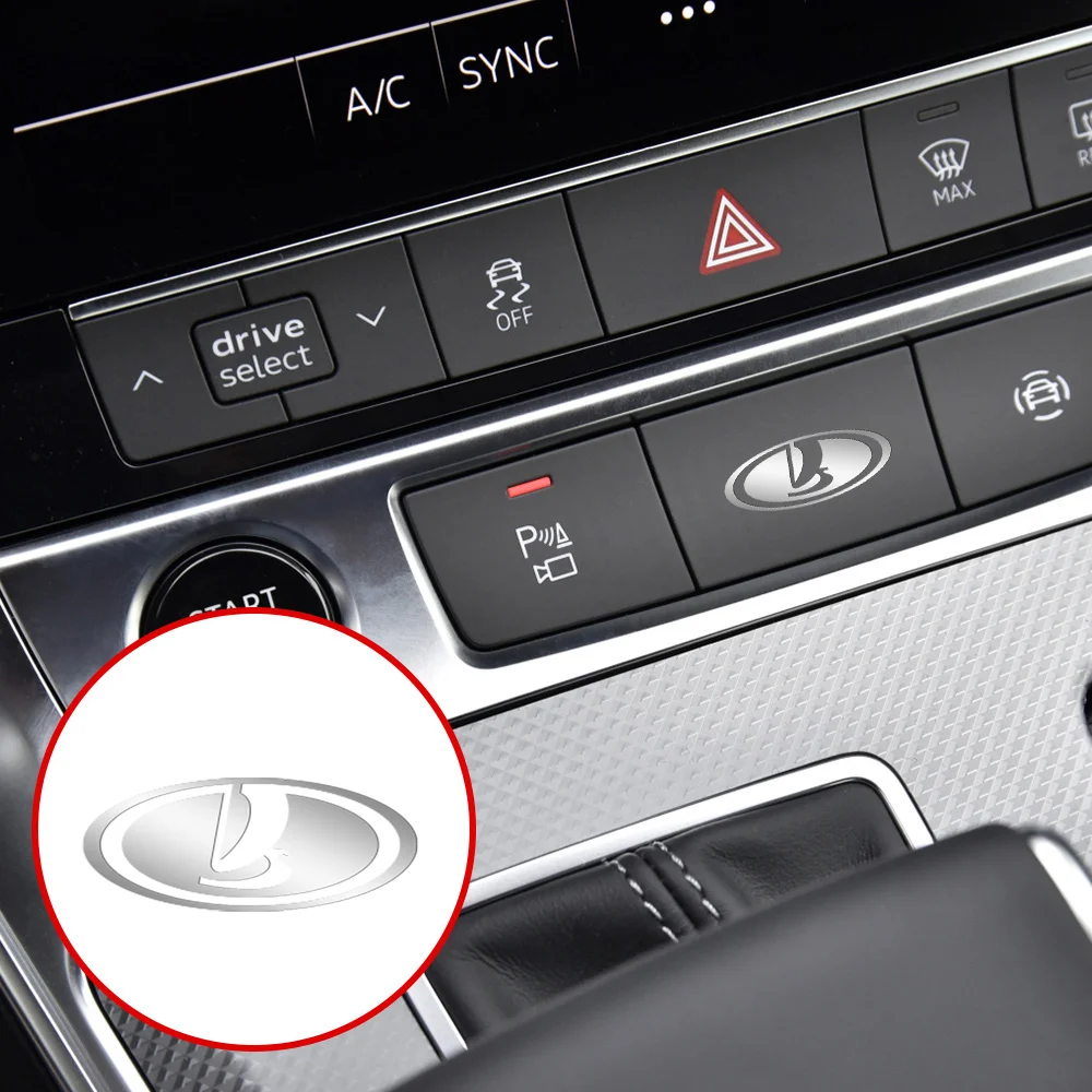 10Pcs Car Styling 3D Nickel Metal Stickers Car Interior Decoration For Lada Largus Granta Priora Sedan Samara 2110 Vesta Vaz
10Pcs Car Styling 3D Nickel Metal Stickers Car Interior Decoration For Lada Largus Granta Priora Sedan Samara 2110 Vesta Vaz