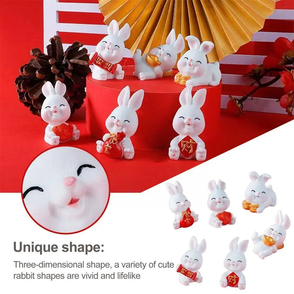 Мини Рождественская Пасхальная фигурка белого кролика микро-ландшафта Современные сказочные украшения аксессуары Figu домашний миниатюрны... 
Мини Рождественская Пасхальная фигурка белого кролика микро-ландшафта Современные сказочные украшения аксессуары Figu домашний миниатюрны...