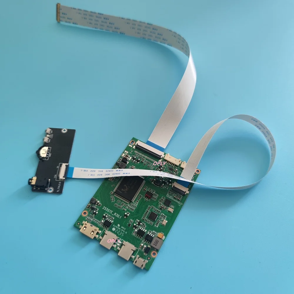 EDP Controller board 2 type-C for B133QAA01.0 MND307DA1 LP140WQA-SPB1 2560X1600 mini HDMI-compatible Panel 40pin micro USB
EDP Controller board 2 type-C for B133QAA01.0 MND307DA1 LP140WQA-SPB1 2560X1600 mini HDMI-compatible Panel 40pin micro USB