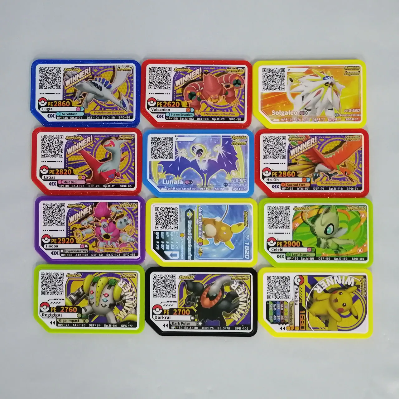 5 star Pokemon Ga-ole Disks Campaign Special Palkia Dialge Kyurem Lehiram Ga Ole Gaole Disk Korea Cards
5 star Pokemon Ga-ole Disks Campaign Special Palkia Dialge Kyurem Lehiram Ga Ole Gaole Disk Korea Cards