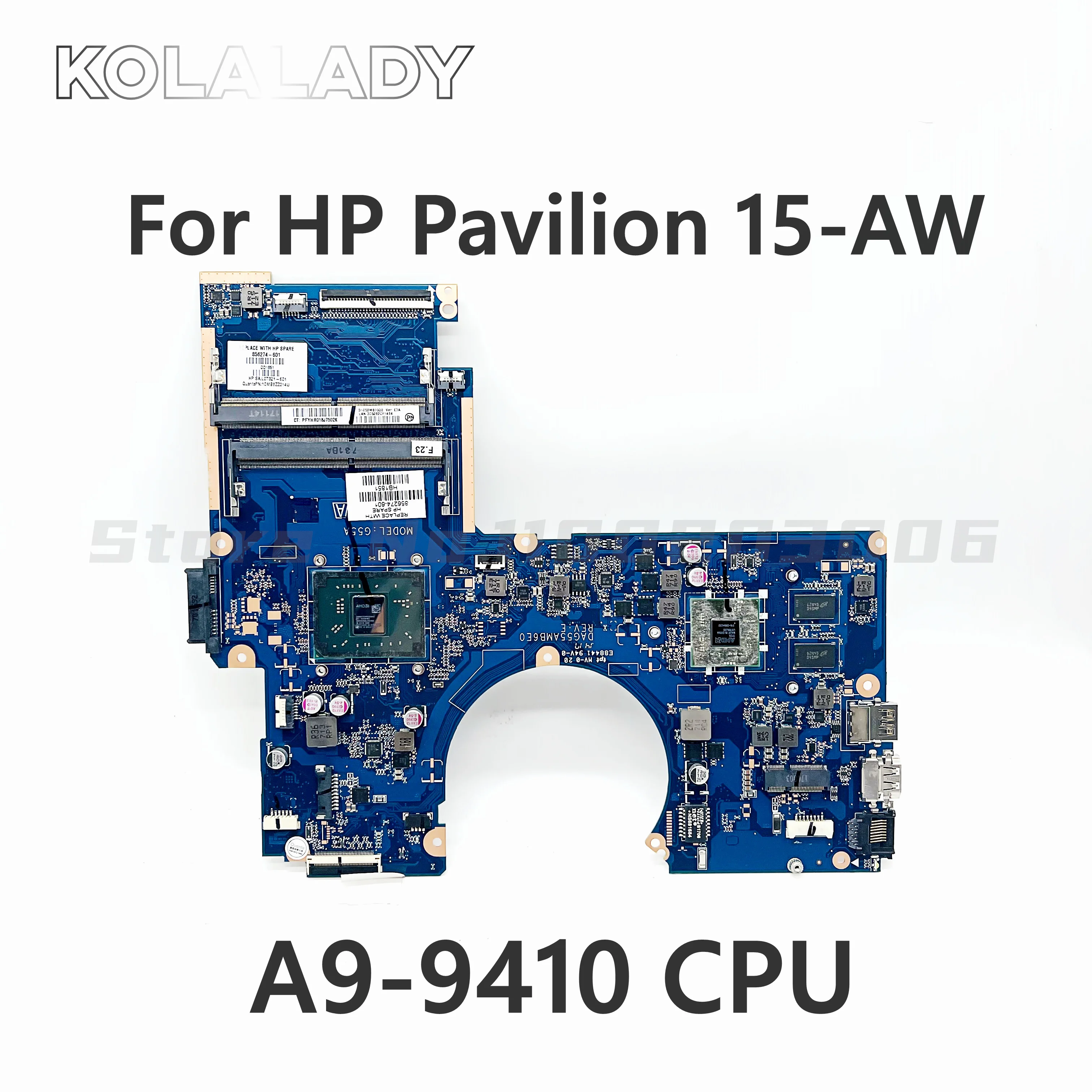 856274-601 856274-001 материнская плата для ноутбука HP Pavilion 15-AW DAG55AMB6E0 G55A W/ R16M M1-70 2 Гб A9-9410 CPU 100% полностью протестирована
856274-601 856274-001 материнская плата для ноутбука HP Pavilion 15-AW DAG55AMB6E0 G55A W/ R16M M1-70 2 Гб A9-9410 CPU 100% полностью протестирована
