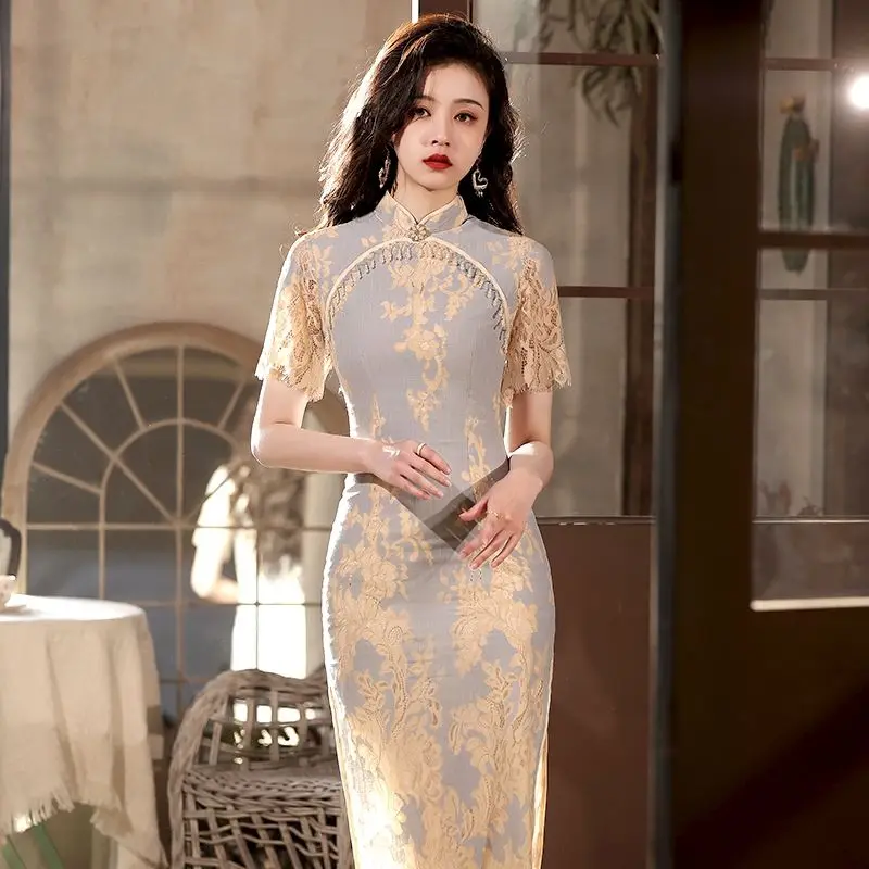 Chinese Dress Qipao Evening Dress Plus Size Elegant Clothing 2022 Sexy Cheongsam Cosplay Party Oriental Dresses China Clothes
Chinese Dress Qipao Evening Dress Plus Size Elegant Clothing 2022 Sexy Cheongsam Cosplay Party Oriental Dresses China Clothes