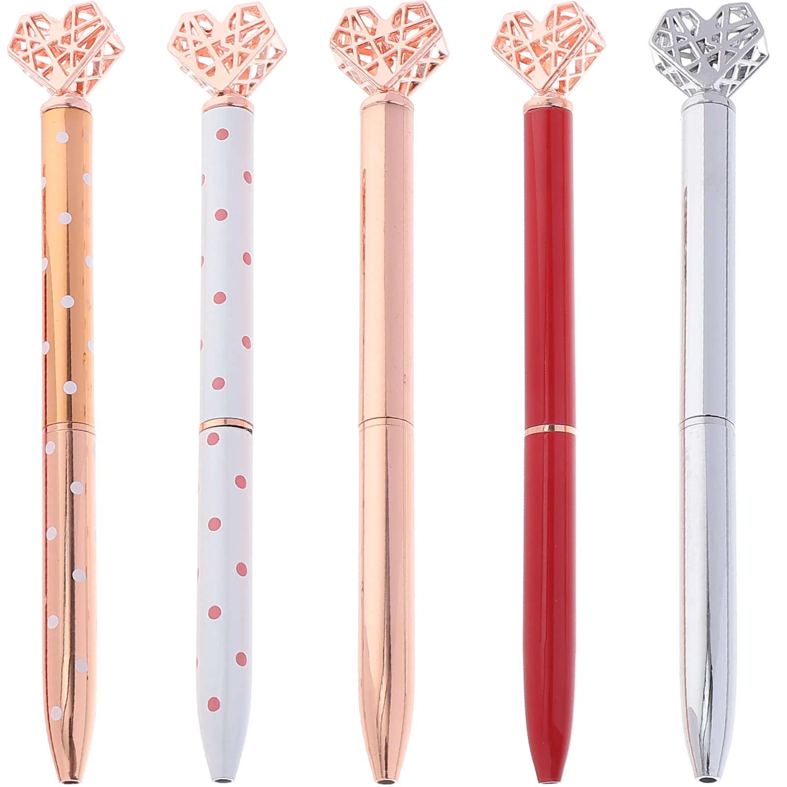 5 шт., металлическая дизайнерская шариковая ручка
5 шт., металлическая дизайнерская шариковая ручка