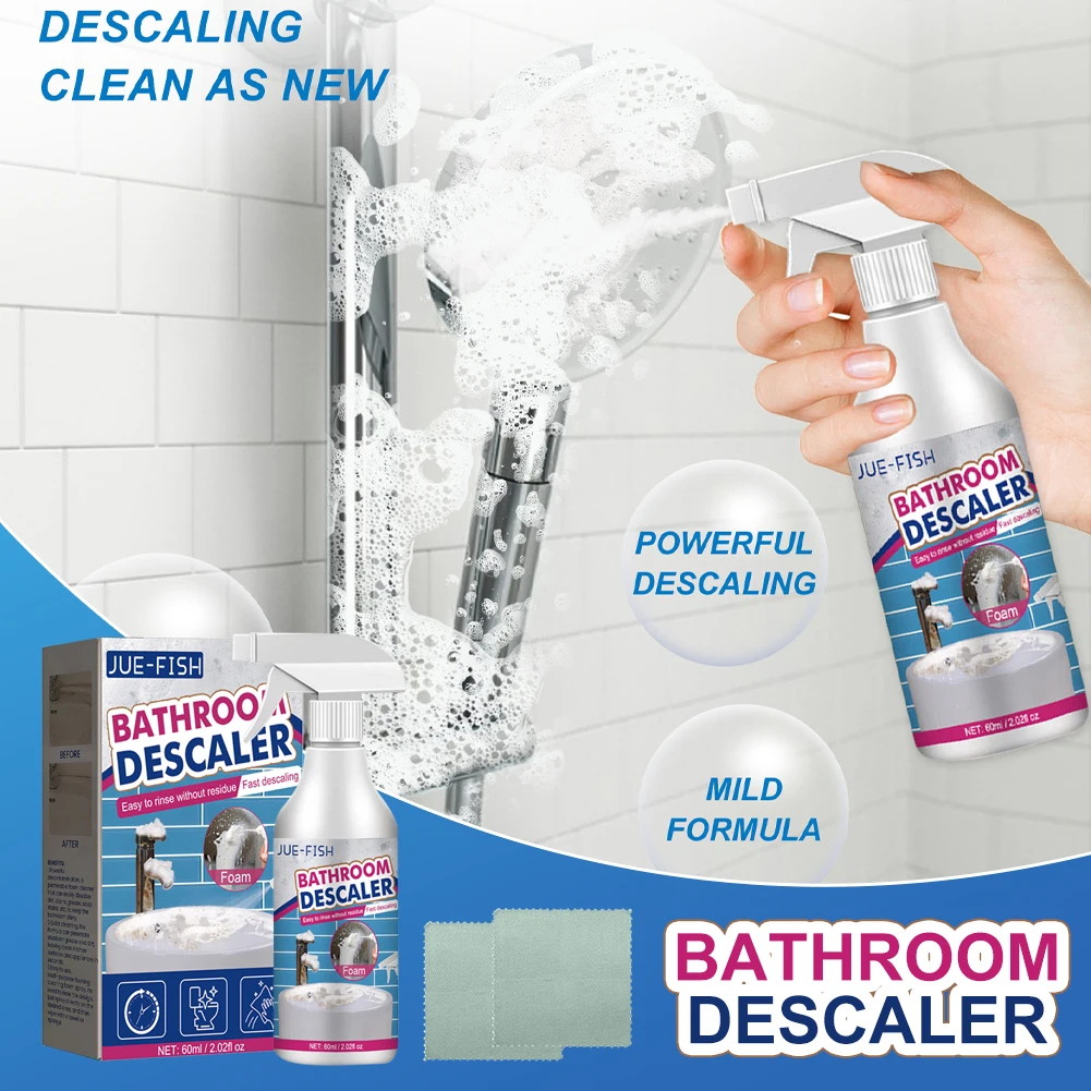 Multipurpose Bathroom Cleaner Descaler Stubborn Stains Quickly Remover Shower Head Porcelain Brick Mirror Cleaner Spray
Multipurpose Bathroom Cleaner Descaler Stubborn Stains Quickly Remover Shower Head Porcelain Brick Mirror Cleaner Spray