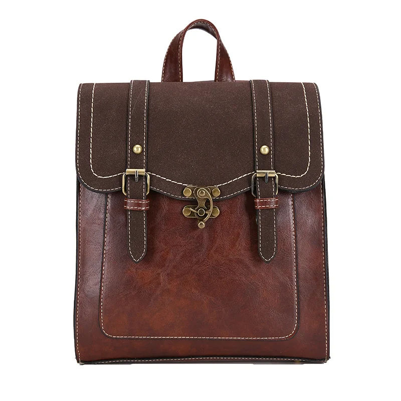 Retro Backpack for Women 2023 New Versatile Korean High School Student School Bag Leather Texture Messenger Bag
Retro Backpack for Women 2023 New Versatile Korean High School Student School Bag Leather Texture Messenger Bag