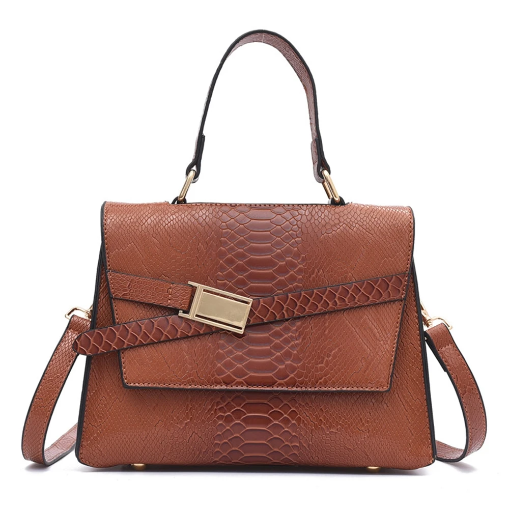 Women's PU leather handbag, fashionable small bag, shoulder bag, snake pattern Handbag
Women's PU leather handbag, fashionable small bag, shoulder bag, snake pattern Handbag