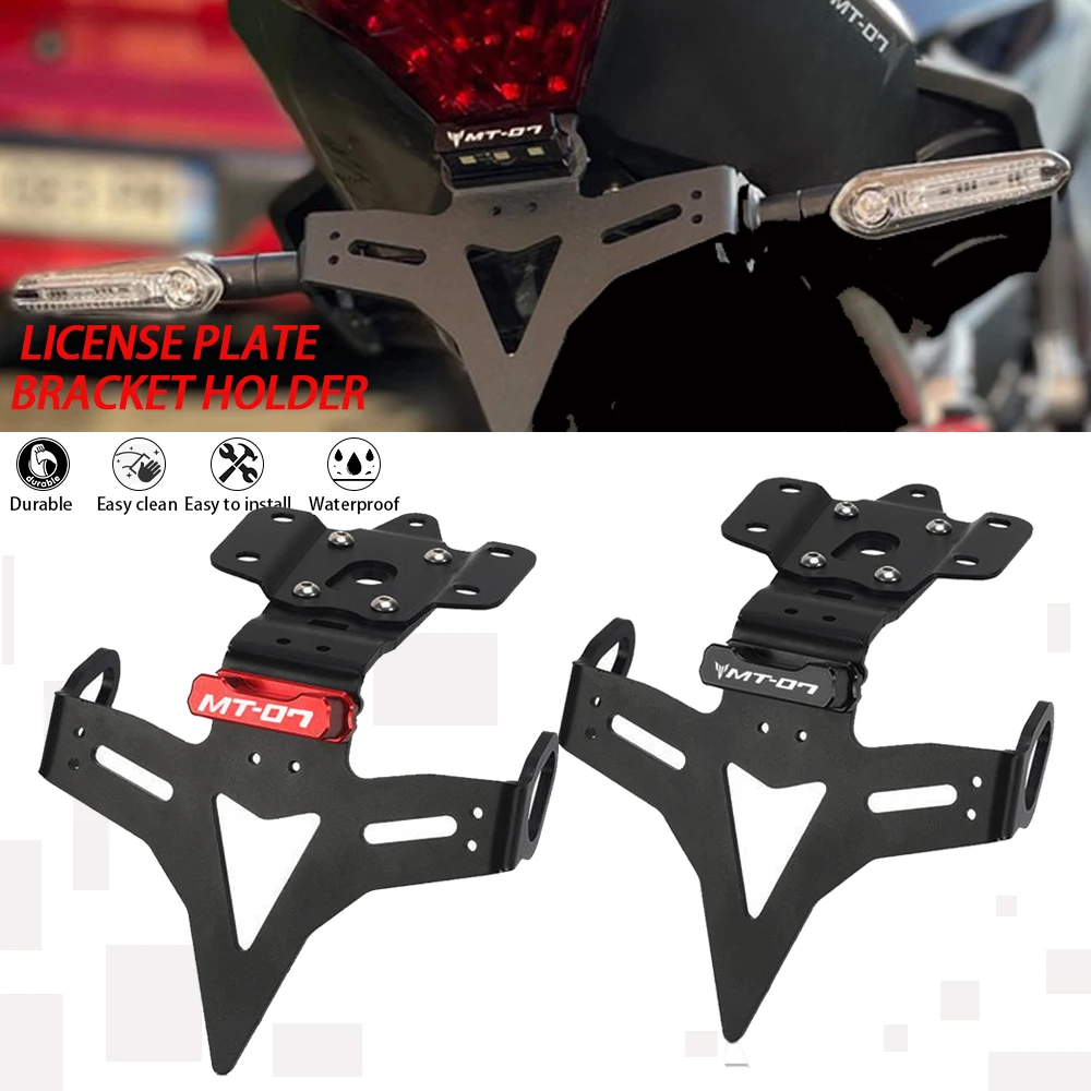 Motorcycle License Plate Holder Fender Eliminator Registration Bracket For Yamaha MT-07 MT FZ 07 MT07 2013-2022 2023 2021 2019 
Motorcycle License Plate Holder Fender Eliminator Registration Bracket For Yamaha MT-07 MT FZ 07 MT07 2013-2022 2023 2021 2019