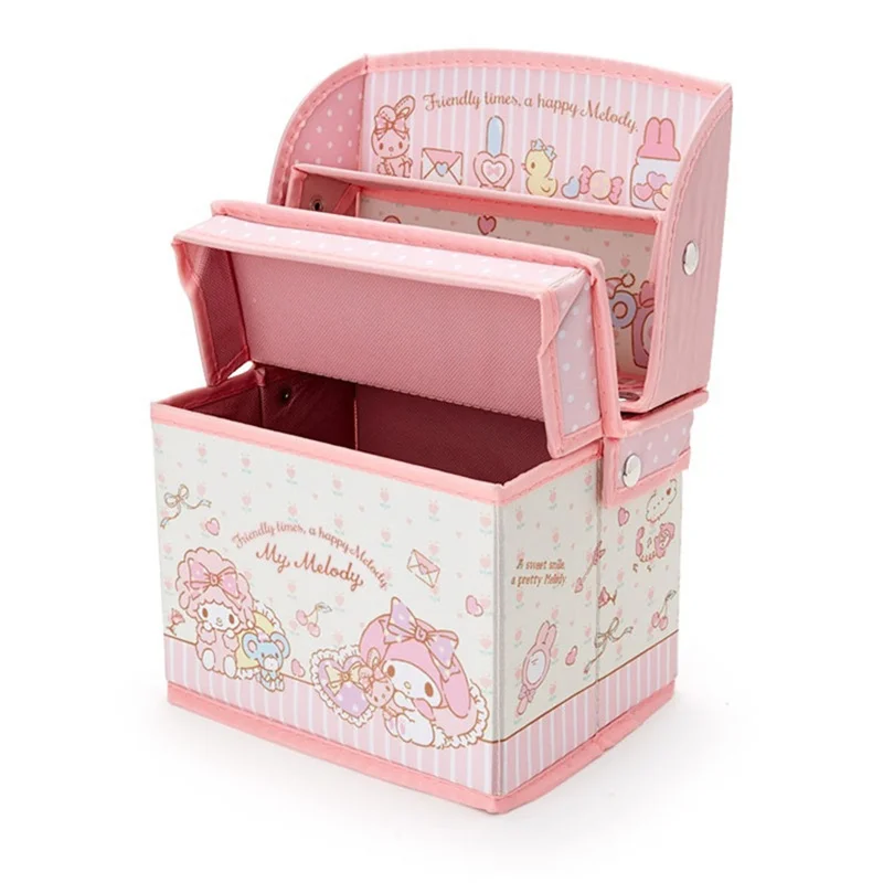 Hello Kitty Storage Box Cartoon Foldable Desktop Sundries Storage Cabinet Girl Makeup Box Little Twin Star Mymelody Cinnamorol
Hello Kitty Storage Box Cartoon Foldable Desktop Sundries Storage Cabinet Girl Makeup Box Little Twin Star Mymelody Cinnamorol