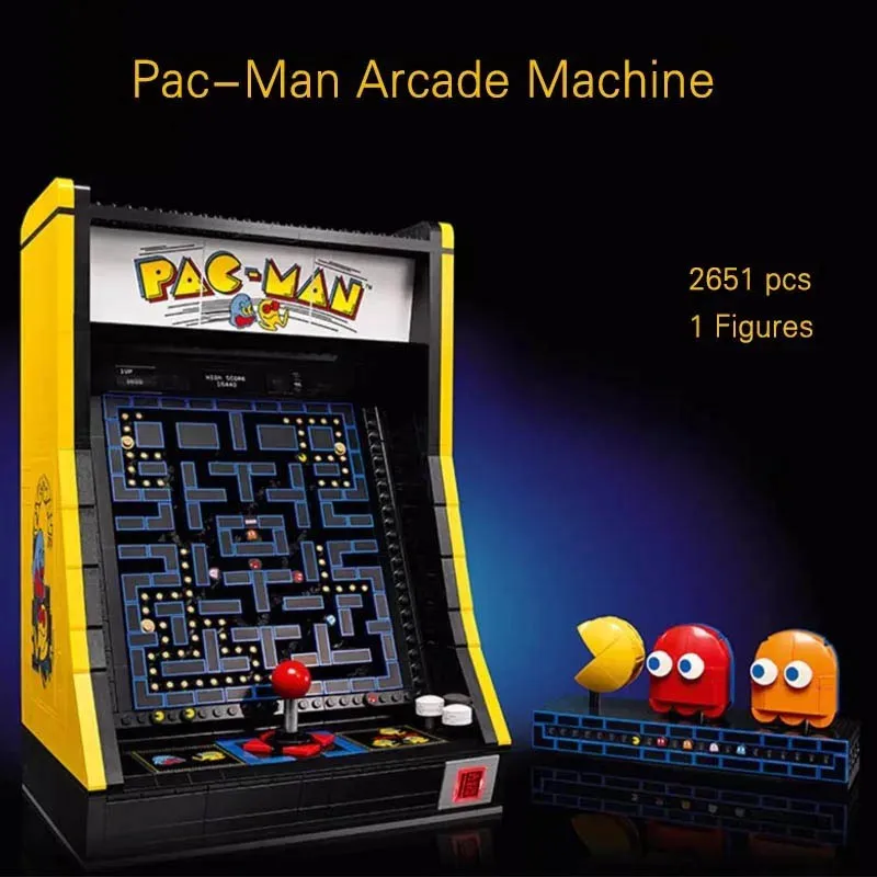 Аркадная машина Pac 2651 шт., строительные блоки, кирпичи, совместимые с 10323, день рождения, рождественские игрушки для девочек 
Аркадная машина Pac 2651 шт., строительные блоки, кирпичи, совместимые с 10323, день рождения, рождественские игрушки для девочек