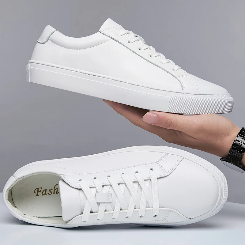 Men Casual Shoes Luxury Men Flats Fashion White Sneakers Lace Up Genuine Leather Shoes Footwear Sneakers White
Men Casual Shoes Luxury Men Flats Fashion White Sneakers Lace Up Genuine Leather Shoes Footwear Sneakers White