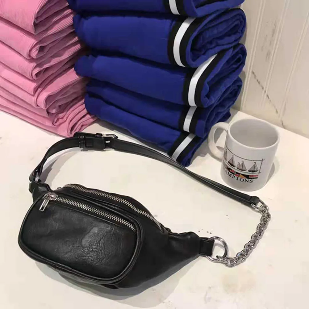 Women's Waist Bag PU Leather Belt Bags Designer Shoulder Crossbody Chest Bag Female Fashion Fanny Pack Banana Hip Purse
Women's Waist Bag PU Leather Belt Bags Designer Shoulder Crossbody Chest Bag Female Fashion Fanny Pack Banana Hip Purse