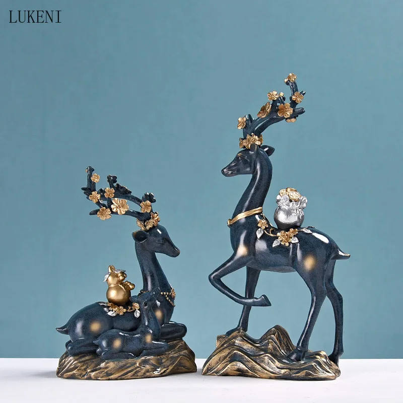 Creative Deer Decoration Set Living Room TV Cabinet Wine Cabinet Decorations Home Crafts Opening Gift Decoration
Creative Deer Decoration Set Living Room TV Cabinet Wine Cabinet Decorations Home Crafts Opening Gift Decoration