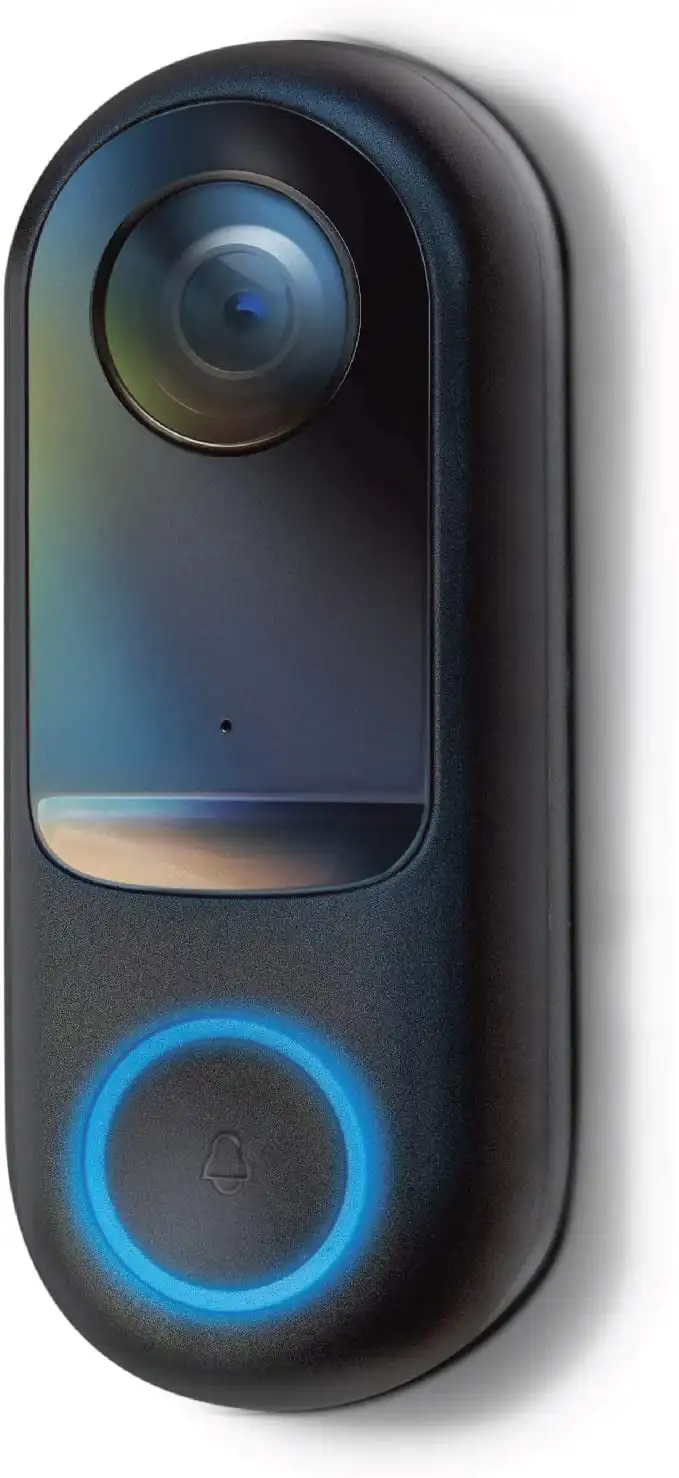 HMTX Doorbell Camera - Smart 2.4GHz 1080P AC 12V-24V Hardwired Doorbell Camera, No Subscription Required (for Wired Doorbell Sys
HMTX Doorbell Camera - Smart 2.4GHz 1080P AC 12V-24V Hardwired Doorbell Camera, No Subscription Required (for Wired Doorbell Sys