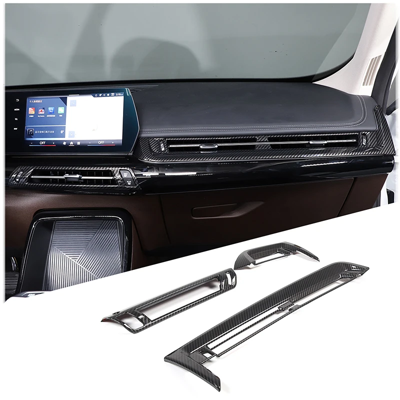 For BMW X1 IX1 U10 U11 2023-24 ABS Carbon Fiber Car Center Control Air Outlet Decorative Frame Sticker Car Interior Accessories
For BMW X1 IX1 U10 U11 2023-24 ABS Carbon Fiber Car Center Control Air Outlet Decorative Frame Sticker Car Interior Accessories