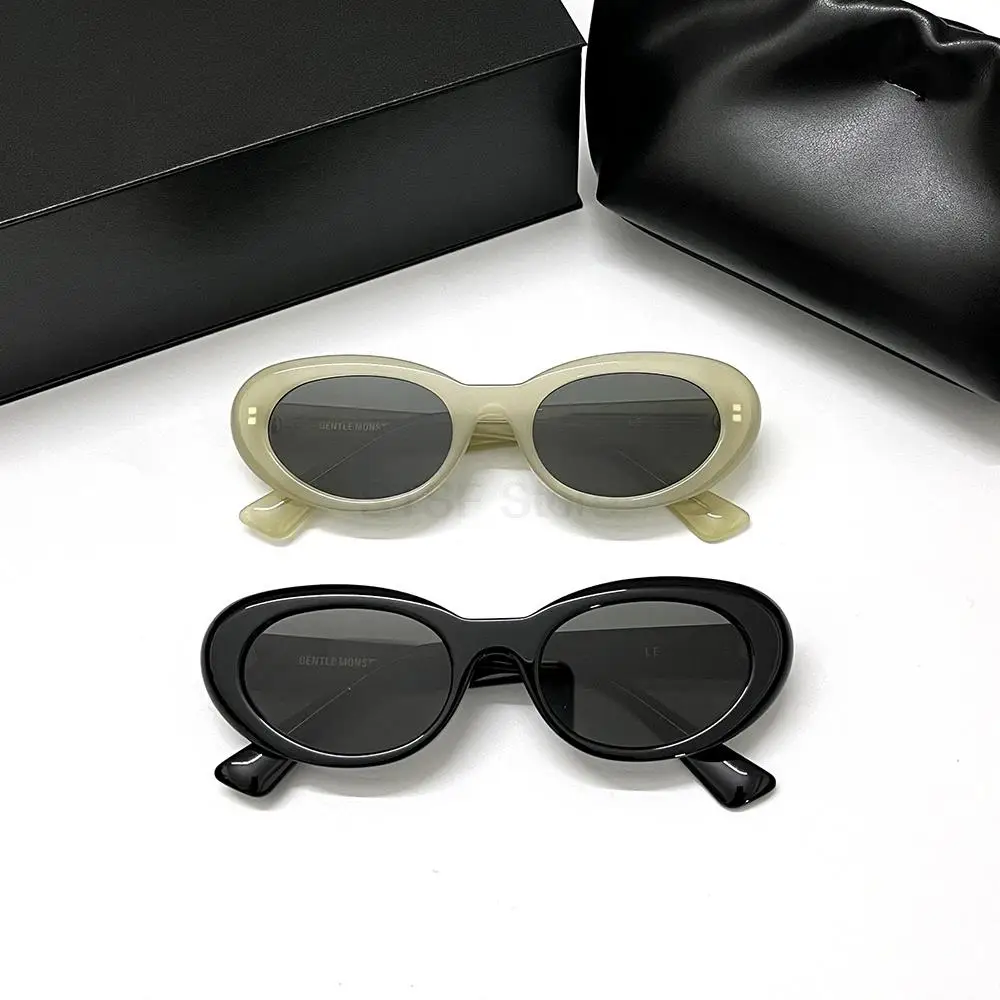 

Мужские и женские Овальные Солнцезащитные очки с поляризацией, в оригинальной коробке