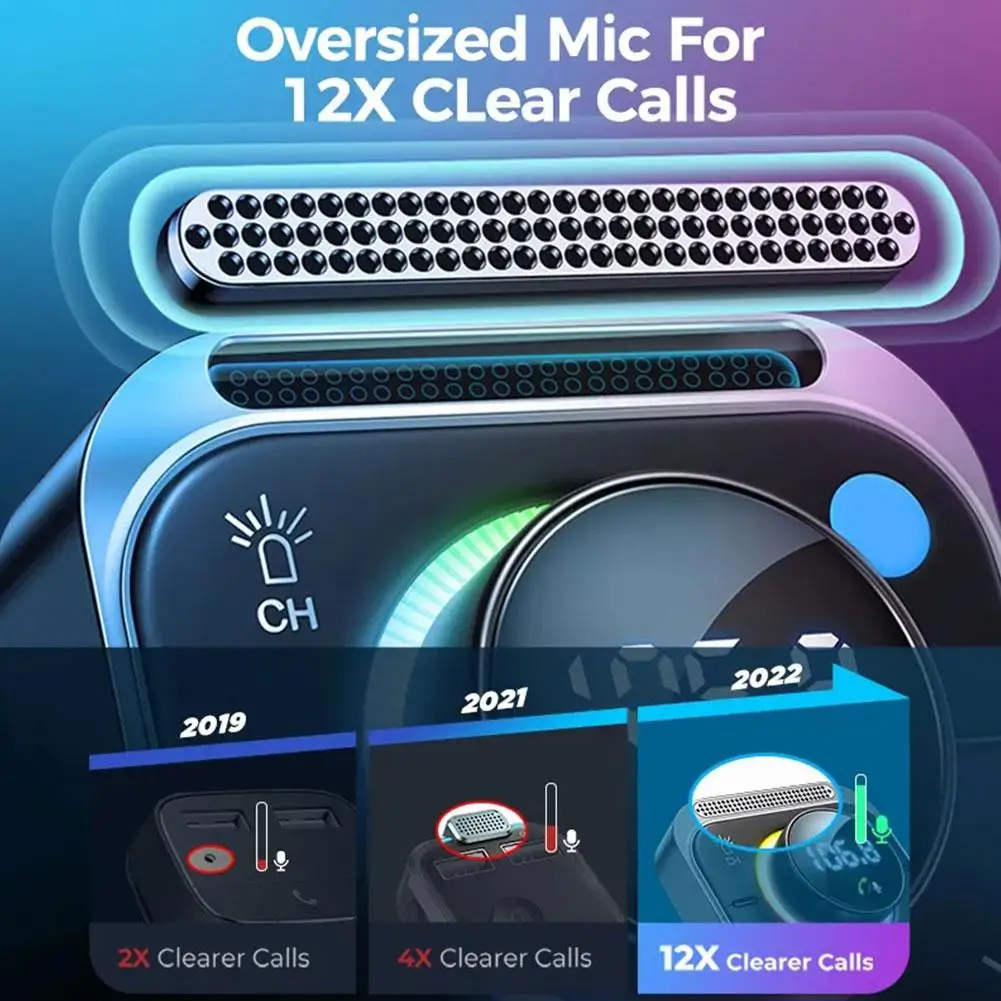 Bluetooth 5,3 Fm/aux Bluetooth автомобильный адаптер с 3 портами для установки на вентиляционное отверстие
Bluetooth 5,3 Fm/aux Bluetooth автомобильный адаптер с 3 портами для установки на вентиляционное отверстие