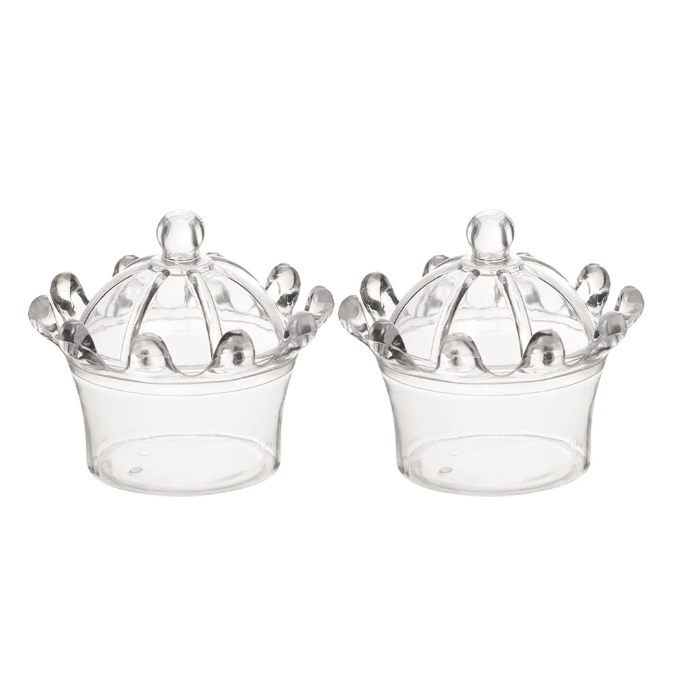 2pcs Crown Shape Candy Box for Wedding Birthday Party Candy Bar Decoration Supplies Gift Package for Kids(Transparent)
2pcs Crown Shape Candy Box for Wedding Birthday Party Candy Bar Decoration Supplies Gift Package for Kids(Transparent)