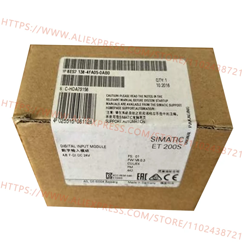 Новый и оригинальный модуль 6ES7138-4FA05-0AB0 точечная фотография, гарантия 1 год
Новый и оригинальный модуль 6ES7138-4FA05-0AB0 точечная фотография, гарантия 1 год
