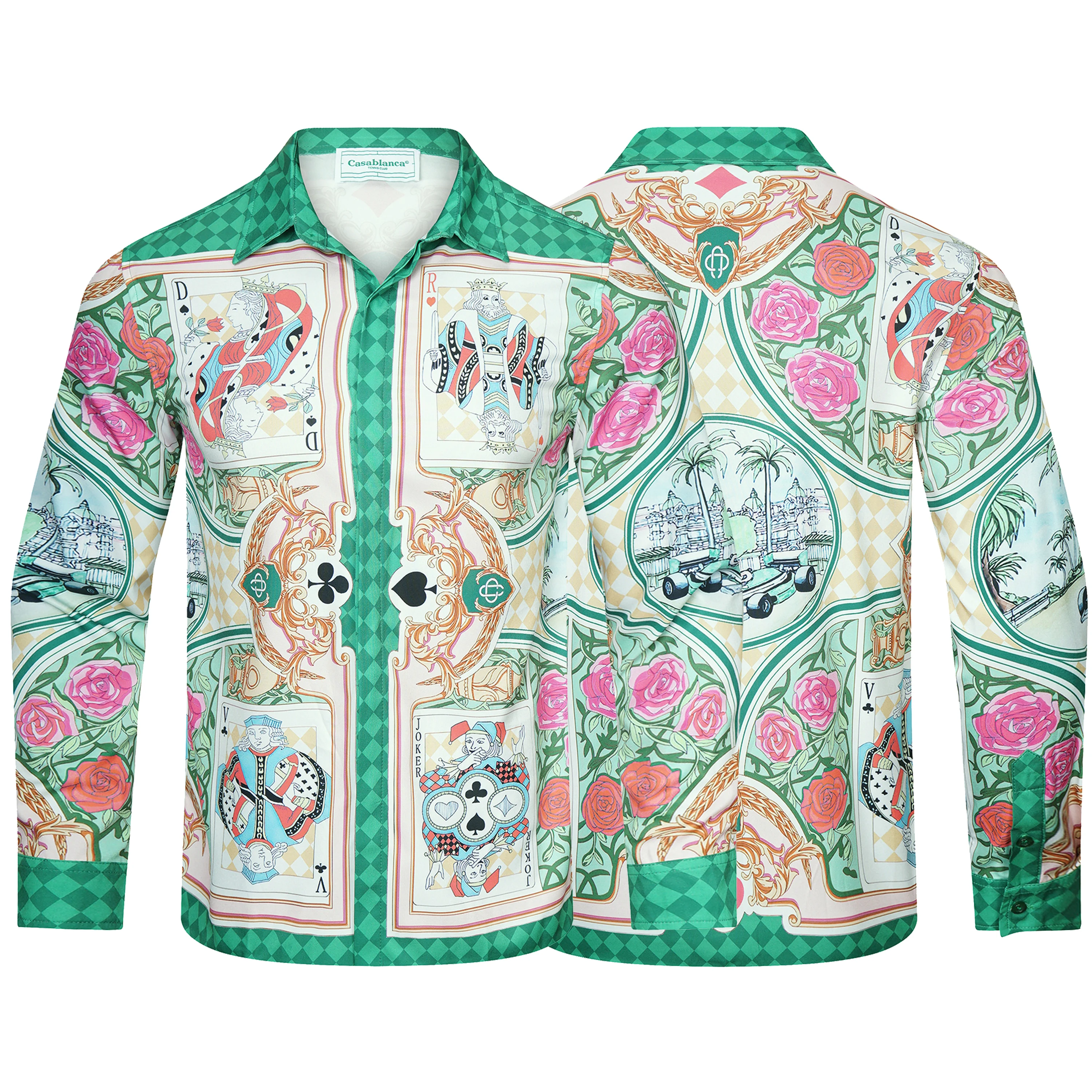 Harajuku 23SS Summer Casablanca T-shirt Letter Print Logo Fashion Men's Women's 100% Cotton Casual Fashion Beach Morning Shirt
Harajuku 23SS Summer Casablanca T-shirt Letter Print Logo Fashion Men's Women's 100% Cotton Casual Fashion Beach Morning Shirt