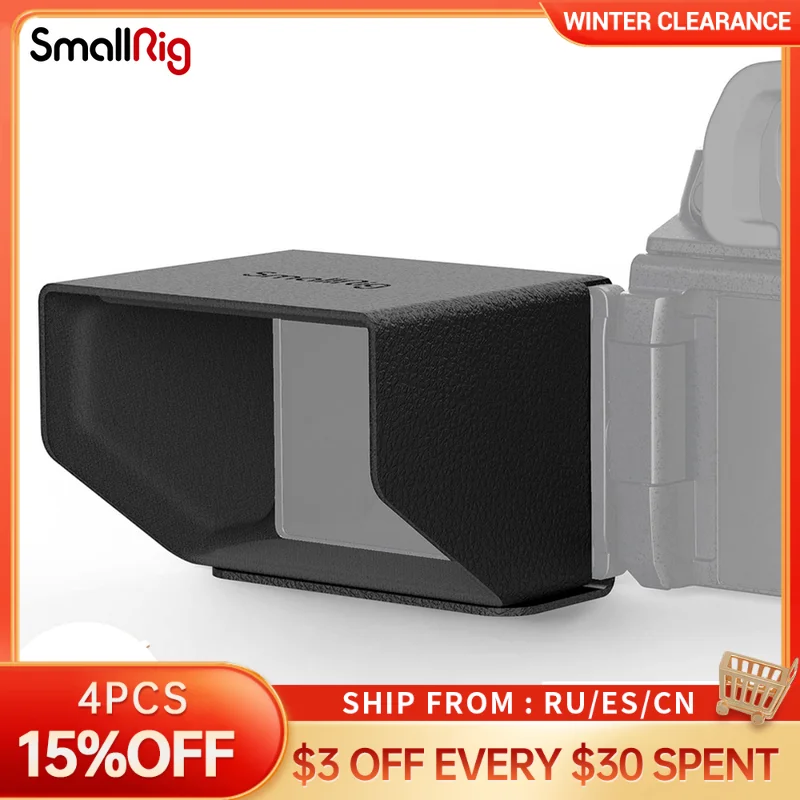 SmallRig Camera Sunhood for Panasonic LUMIX GH6 Camera reduces reflected light Slide-in mounting, fastened by hook & loop 3460
SmallRig Camera Sunhood for Panasonic LUMIX GH6 Camera reduces reflected light Slide-in mounting, fastened by hook & loop 3460