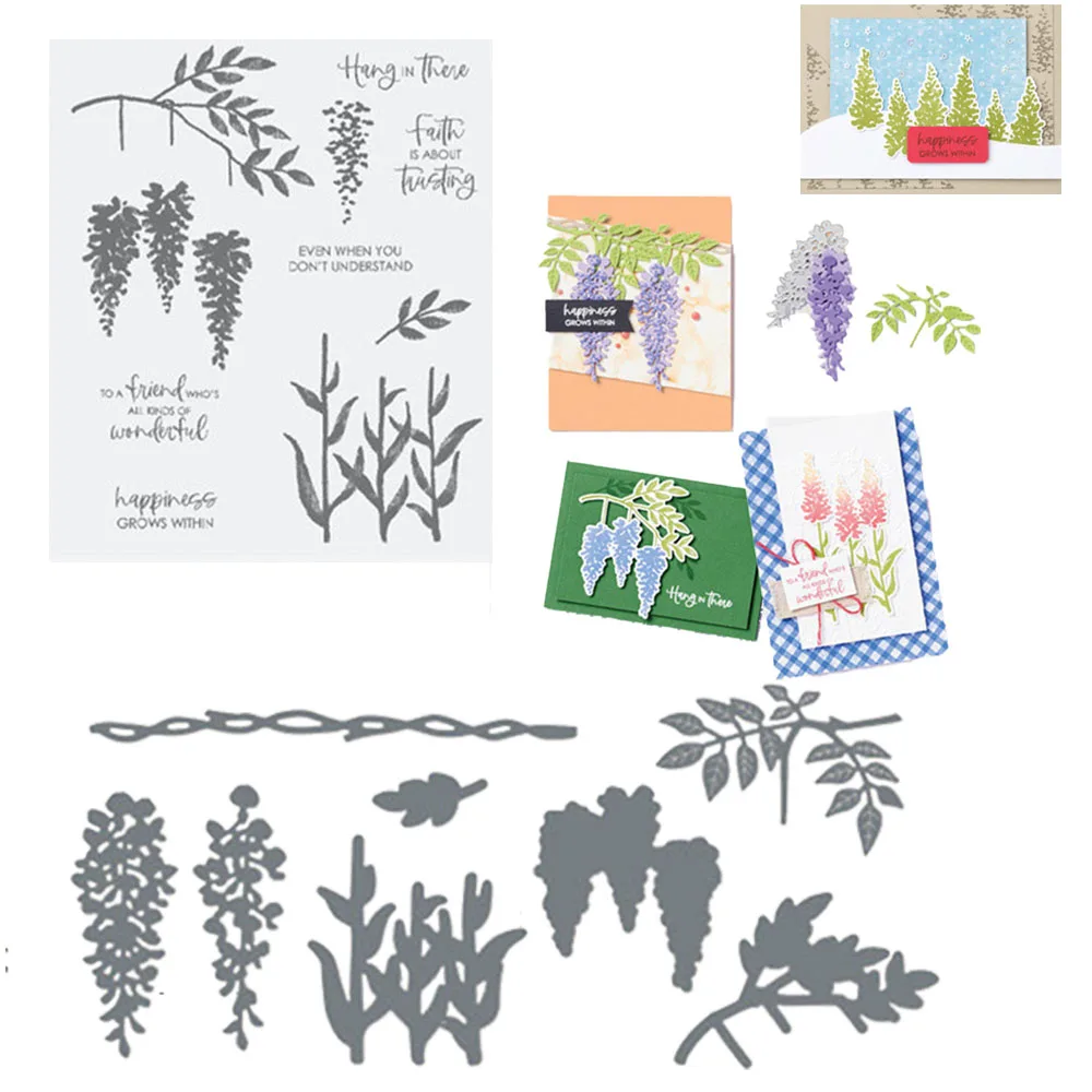 New Grape Clear Stamps And Metal Cutting Dies DIY Scrapbooking Decoration Embossing Cards Templates Stencils Die 2022 New 
New Grape Clear Stamps And Metal Cutting Dies DIY Scrapbooking Decoration Embossing Cards Templates Stencils Die 2022 New