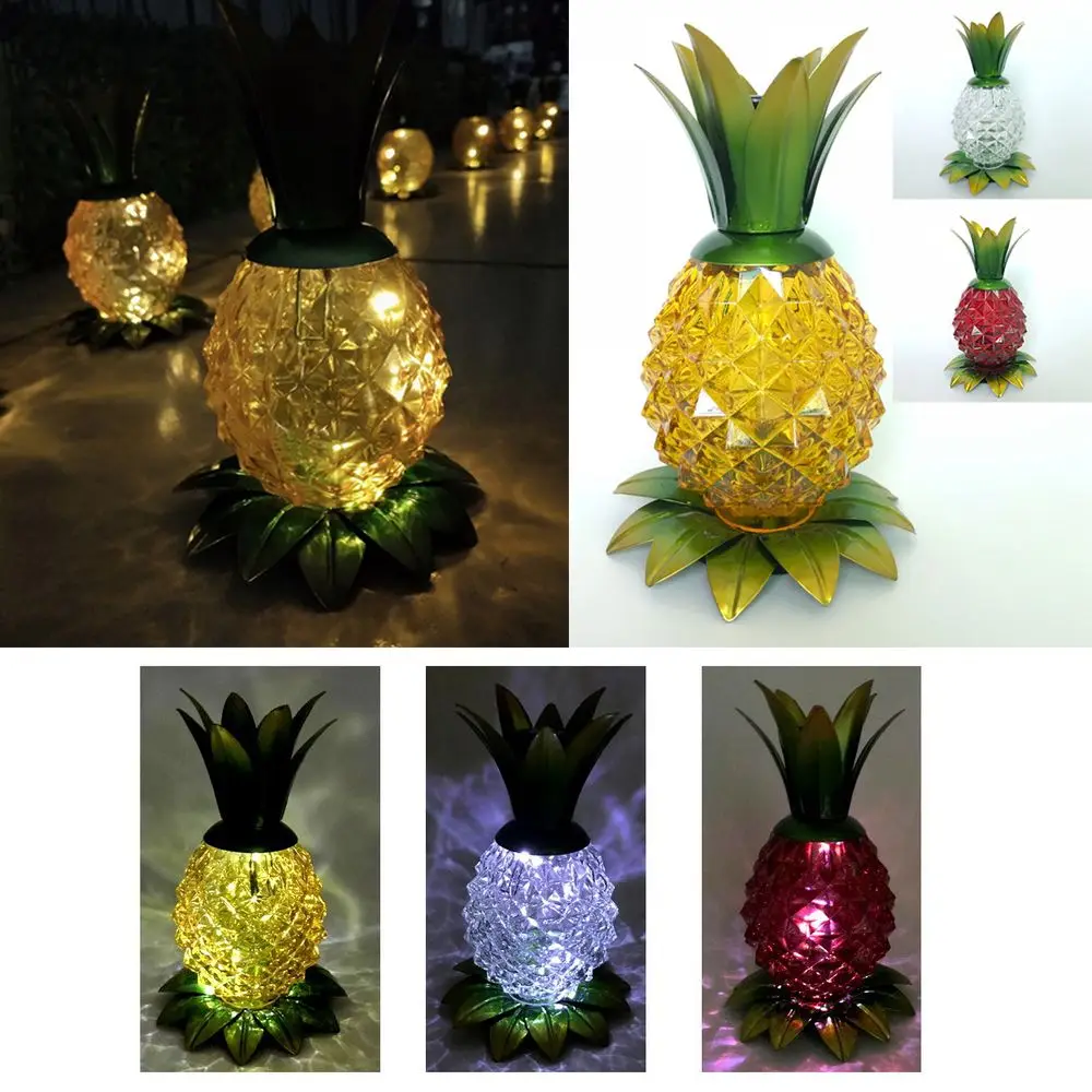 Craft LED Pineapple Creative Garden Lantern Table Light Home Ornament
Craft LED Pineapple Creative Garden Lantern Table Light Home Ornament