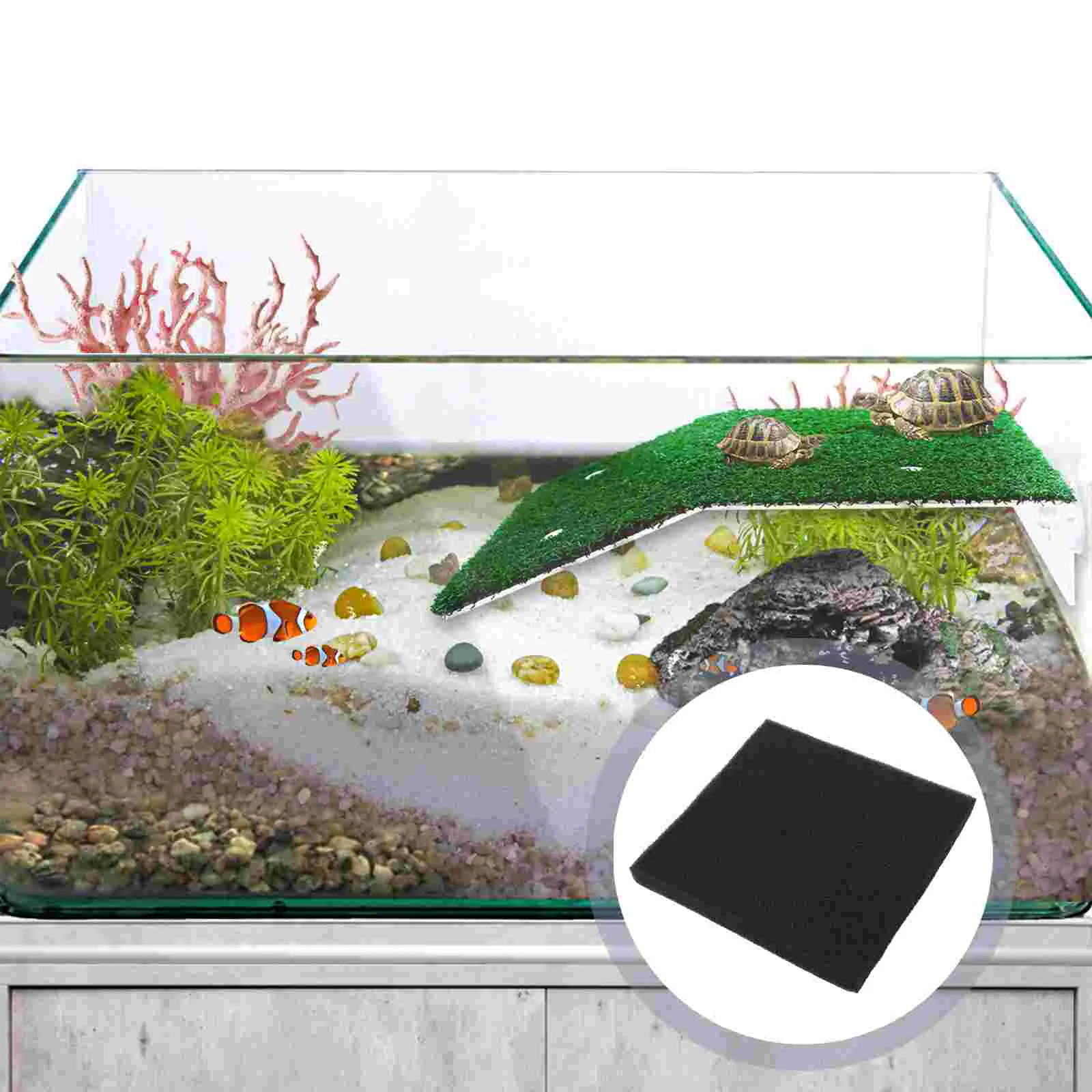 

Strainer Fish Tank Supply Biological Filter Pad Reptile Canister Filters Aquarium Sponge Durable Pond Filtration System