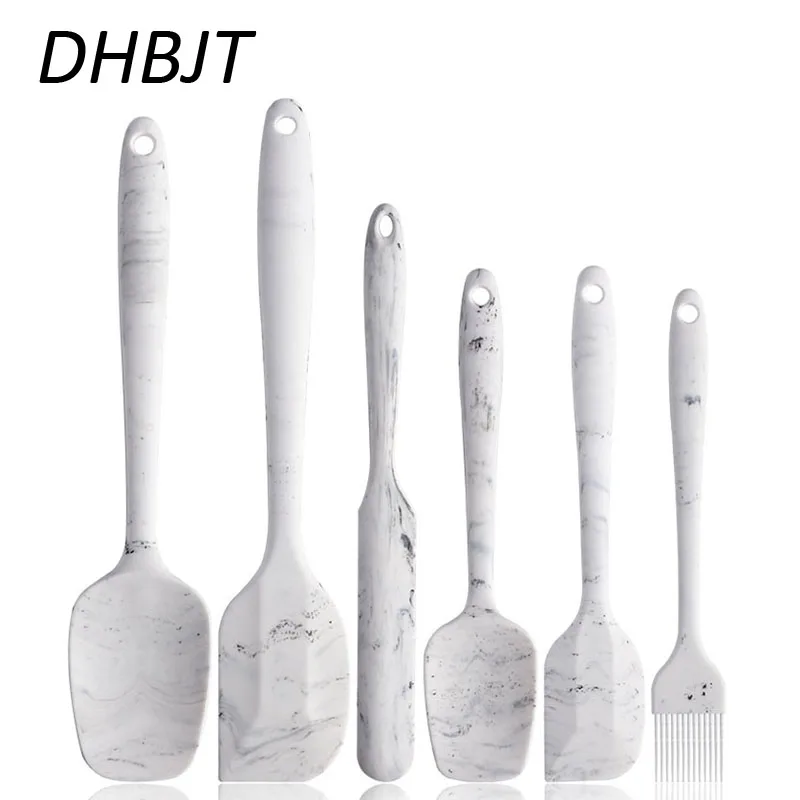 Heat-Resistant Silicone Spatula White Scraper Spoon Oil Brush Non-Stick Spatulas Flexible Kitchen Utensils for Baking Cooking
Heat-Resistant Silicone Spatula White Scraper Spoon Oil Brush Non-Stick Spatulas Flexible Kitchen Utensils for Baking Cooking
