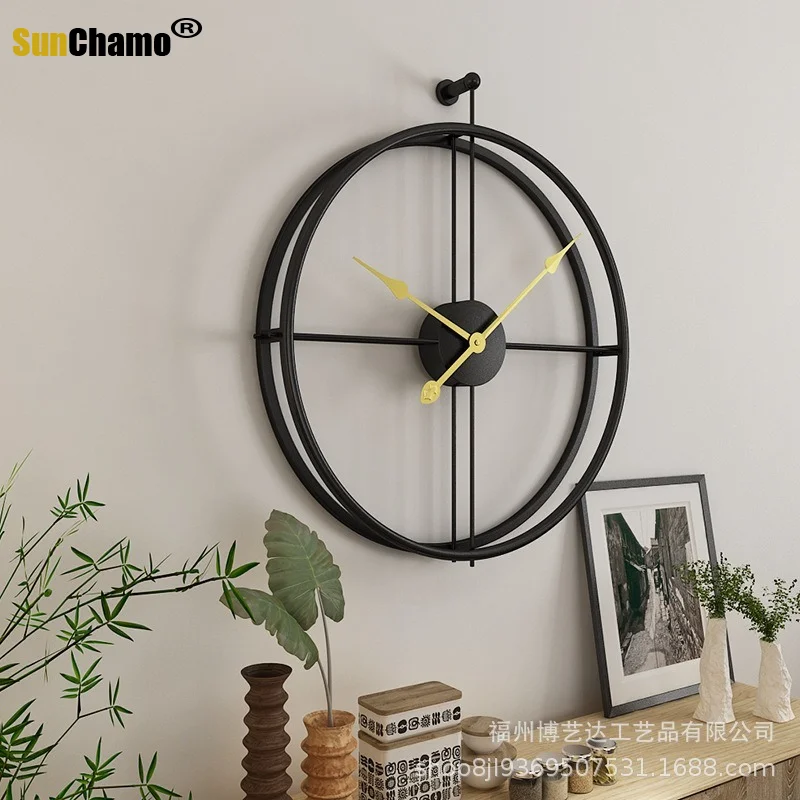 40-55cm SPAIN Brief European Style Silent Iron Wall Clock Modern Design Home Office Decor Hanging Watch Clocks Housewarming Gift
40-55cm SPAIN Brief European Style Silent Iron Wall Clock Modern Design Home Office Decor Hanging Watch Clocks Housewarming Gift