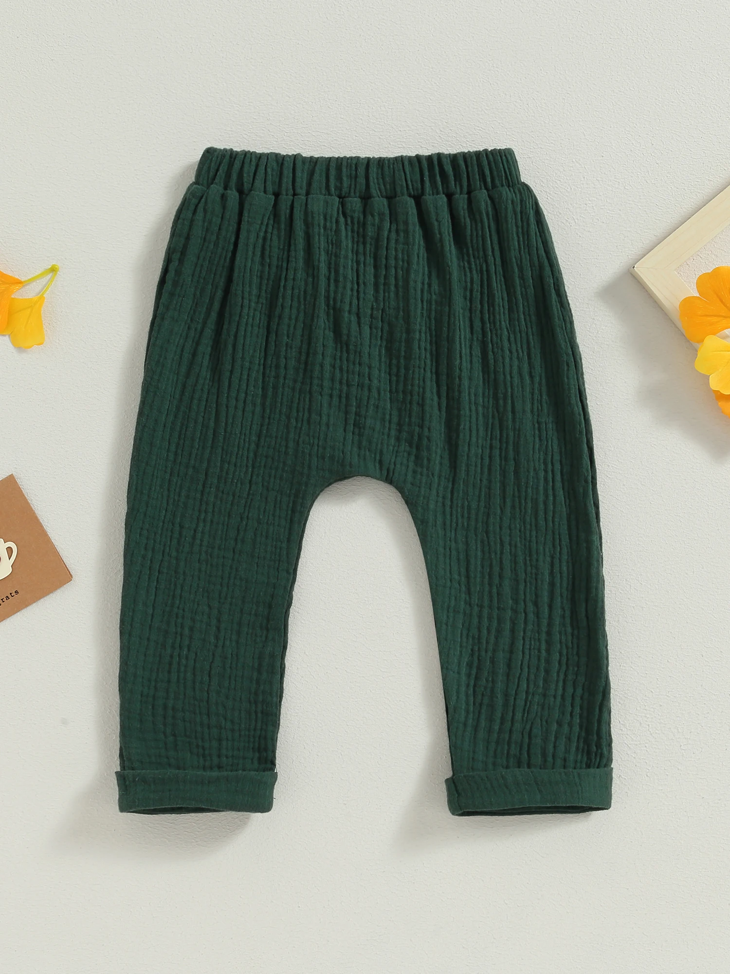 Cute Unisex Toddler Cotton Linen Joggers Pants with Elastic Waistband - Comfy Harem Bloomers for Infant Boys and Girls -
Cute Unisex Toddler Cotton Linen Joggers Pants with Elastic Waistband - Comfy Harem Bloomers for Infant Boys and Girls -