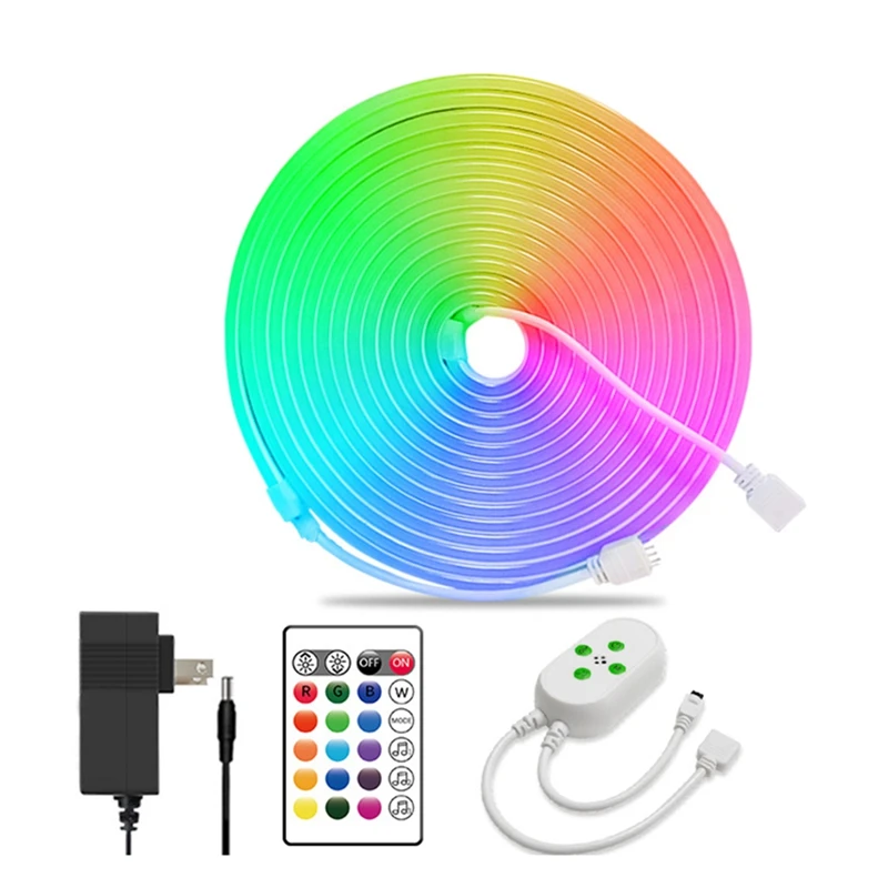 JHD-Flexible Neon Light DIY Modeling Light Strip 3Meters 360 Lights Tuya Wifi Controller
JHD-Flexible Neon Light DIY Modeling Light Strip 3Meters 360 Lights Tuya Wifi Controller