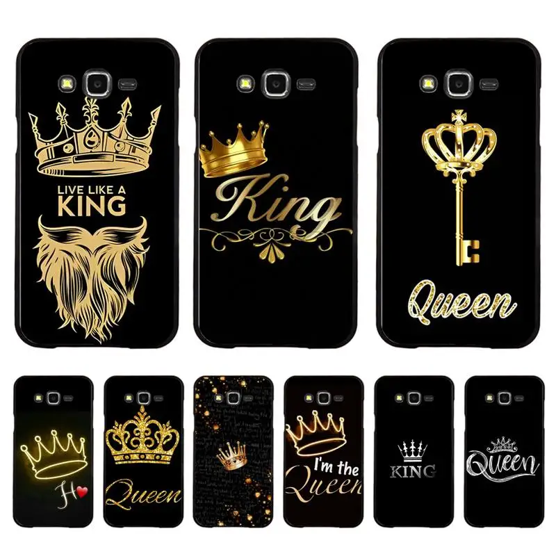 King and Queen Phone Case For Samsung Galaxy J 4plus J6 J5 J72016 J7prime cover for J7Core J6plus Back Coque 
King and Queen Phone Case For Samsung Galaxy J 4plus J6 J5 J72016 J7prime cover for J7Core J6plus Back Coque