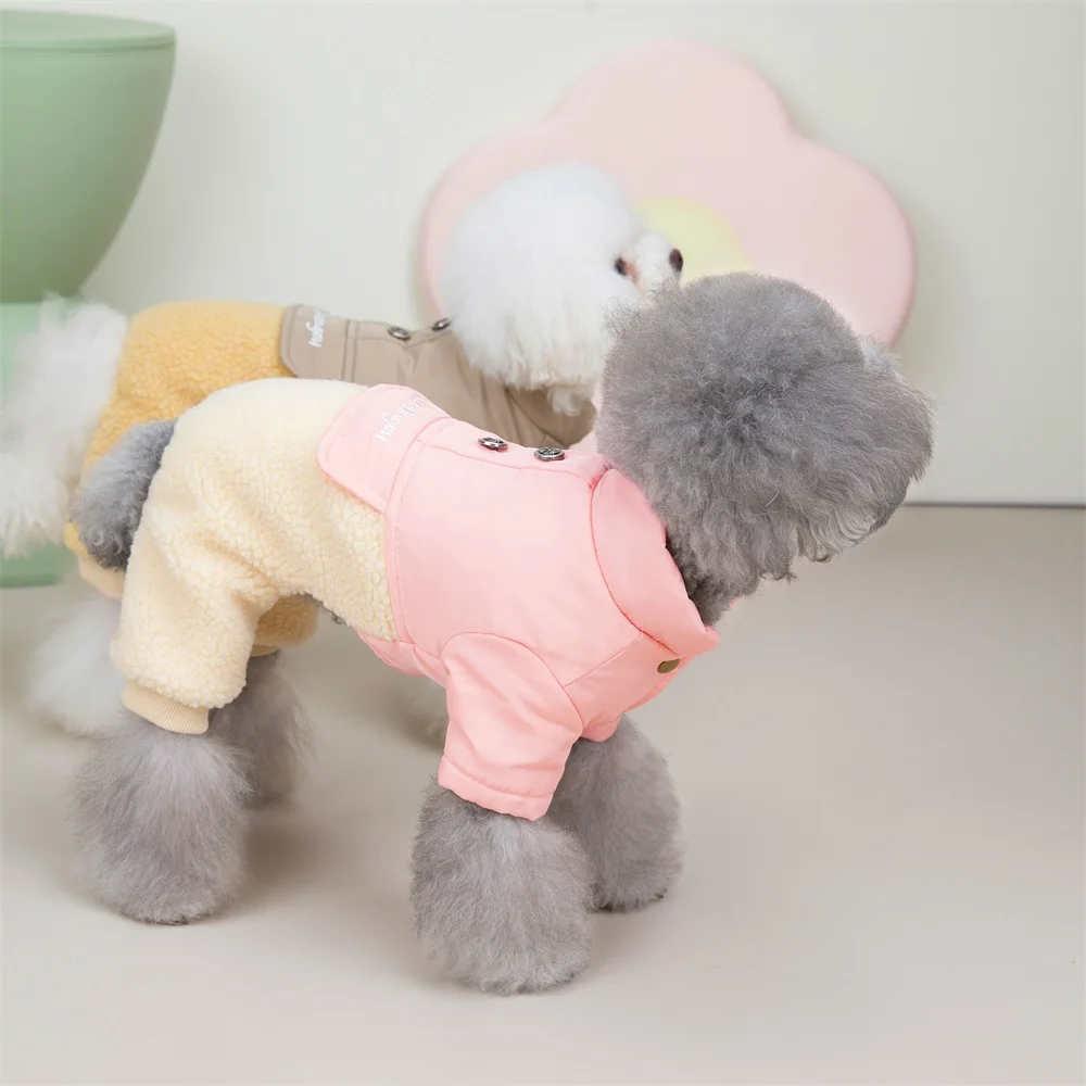 New Arrival Thickness Warm Dog Clothing Winter Pet Clothes Jumpsuit Puppy Coat Yorkie Poodle Bichon Dog Outfit Apparel
New Arrival Thickness Warm Dog Clothing Winter Pet Clothes Jumpsuit Puppy Coat Yorkie Poodle Bichon Dog Outfit Apparel