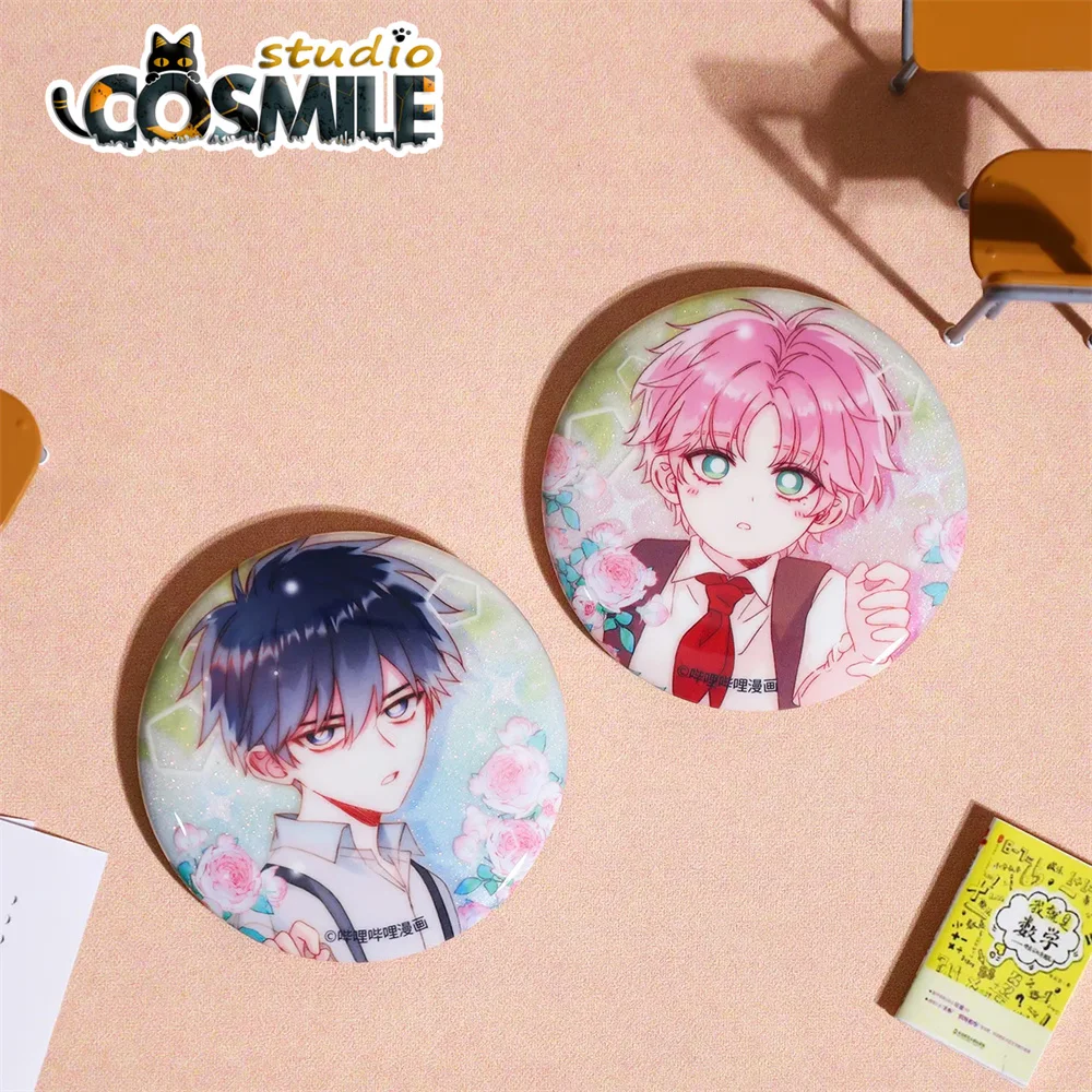Official Original The Wicked Want To Rescue I Have to Be a Great VILLAIN PROTAGONIST Qin Xian Wang Yi Tinplate Badge Bajji Pin
Official Original The Wicked Want To Rescue I Have to Be a Great VILLAIN PROTAGONIST Qin Xian Wang Yi Tinplate Badge Bajji Pin