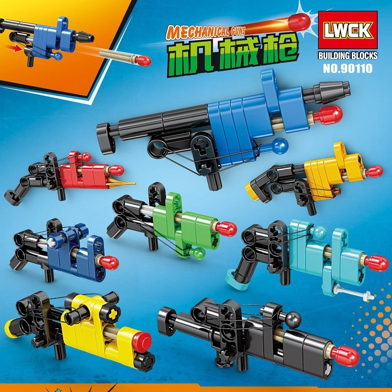8 In 1 Gun Small Building Block Assembled Building Blocks Puzzle Assembled Bricks Toys for Boys Girls 5-8 Years Birthday Gift
8 In 1 Gun Small Building Block Assembled Building Blocks Puzzle Assembled Bricks Toys for Boys Girls 5-8 Years Birthday Gift