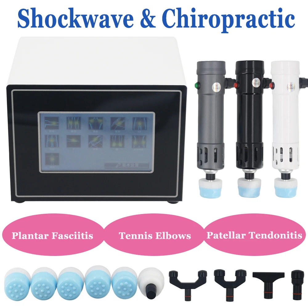 New Shockwave Therapy Machine Physiotherapy Shock Wave Chiropractic ED Treatment for Erectile Dysfunction Tennis Sports Injury
New Shockwave Therapy Machine Physiotherapy Shock Wave Chiropractic ED Treatment for Erectile Dysfunction Tennis Sports Injury