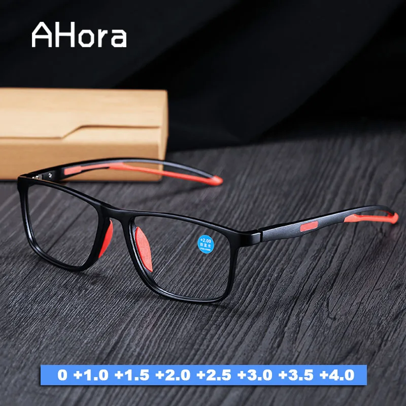 Ahora 2023 New Anti Blue Light Sports Computer Reading Glasses For Men Women TR90 Presbyopia Hyperopia Eyeglasses Optical Frame 
Ahora 2023 New Anti Blue Light Sports Computer Reading Glasses For Men Women TR90 Presbyopia Hyperopia Eyeglasses Optical Frame