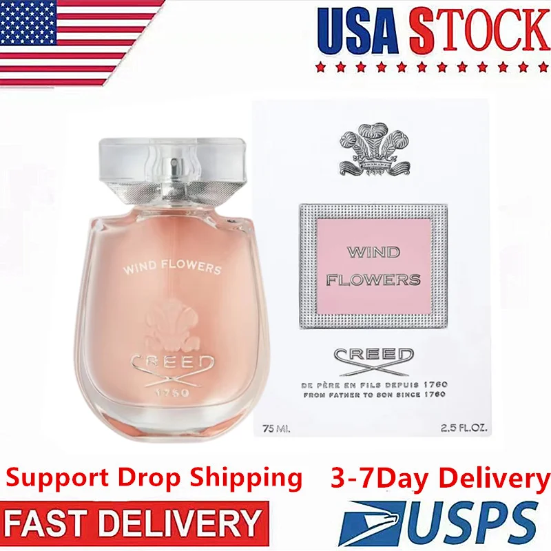 

Бесплатная доставка в США за 3-7 дней, оригинальные женские духи Creed Wind Flower, долговечный дезодорант для тела для мужчин