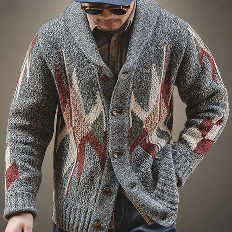 Knit Men's Jacket Winter Cashmere Wool Cardigan Fashion Jacquard Knitted Sweater Jacket Thick Warm Cardigan Coats High Quality
Knit Men's Jacket Winter Cashmere Wool Cardigan Fashion Jacquard Knitted Sweater Jacket Thick Warm Cardigan Coats High Quality