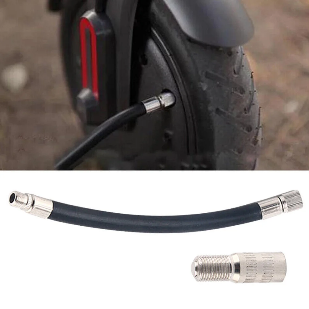 16cm Tire Inflator Extension Hose Air Pump Tube Black Fit For Motor Automobile Black Extended Nozzle, Exquisite Threaded Mouth,
16cm Tire Inflator Extension Hose Air Pump Tube Black Fit For Motor Automobile Black Extended Nozzle, Exquisite Threaded Mouth,