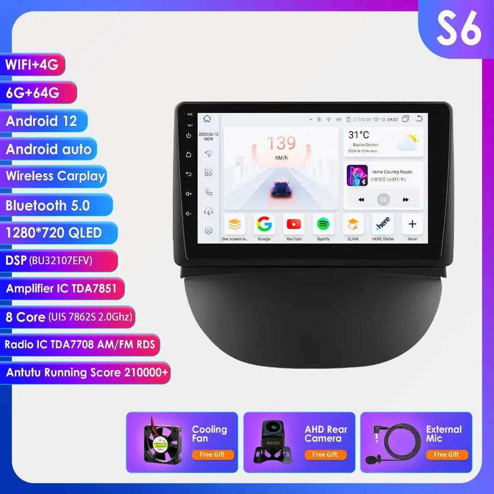 Hizpo автомобильный радиоприемник мультимедийный видеоплеер для Renault Symbol 2003-2008 Android Auto 2 Din Auto Carplay GPS интеллектуальные системы DSP
Hizpo автомобильный радиоприемник мультимедийный видеоплеер для Renault Symbol 2003-2008 Android Auto 2 Din Auto Carplay GPS интеллектуальные системы DSP