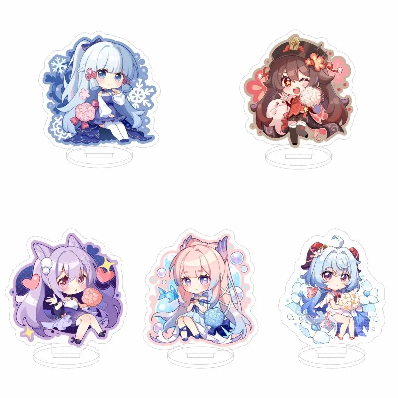 Anime Genshin Impact Hutao Cosplay 15CM Acrylic Game Figure Ganyu Kamisato Ayaka Stand Model Toy Kawaii Desk Decor Fans Gift
Anime Genshin Impact Hutao Cosplay 15CM Acrylic Game Figure Ganyu Kamisato Ayaka Stand Model Toy Kawaii Desk Decor Fans Gift